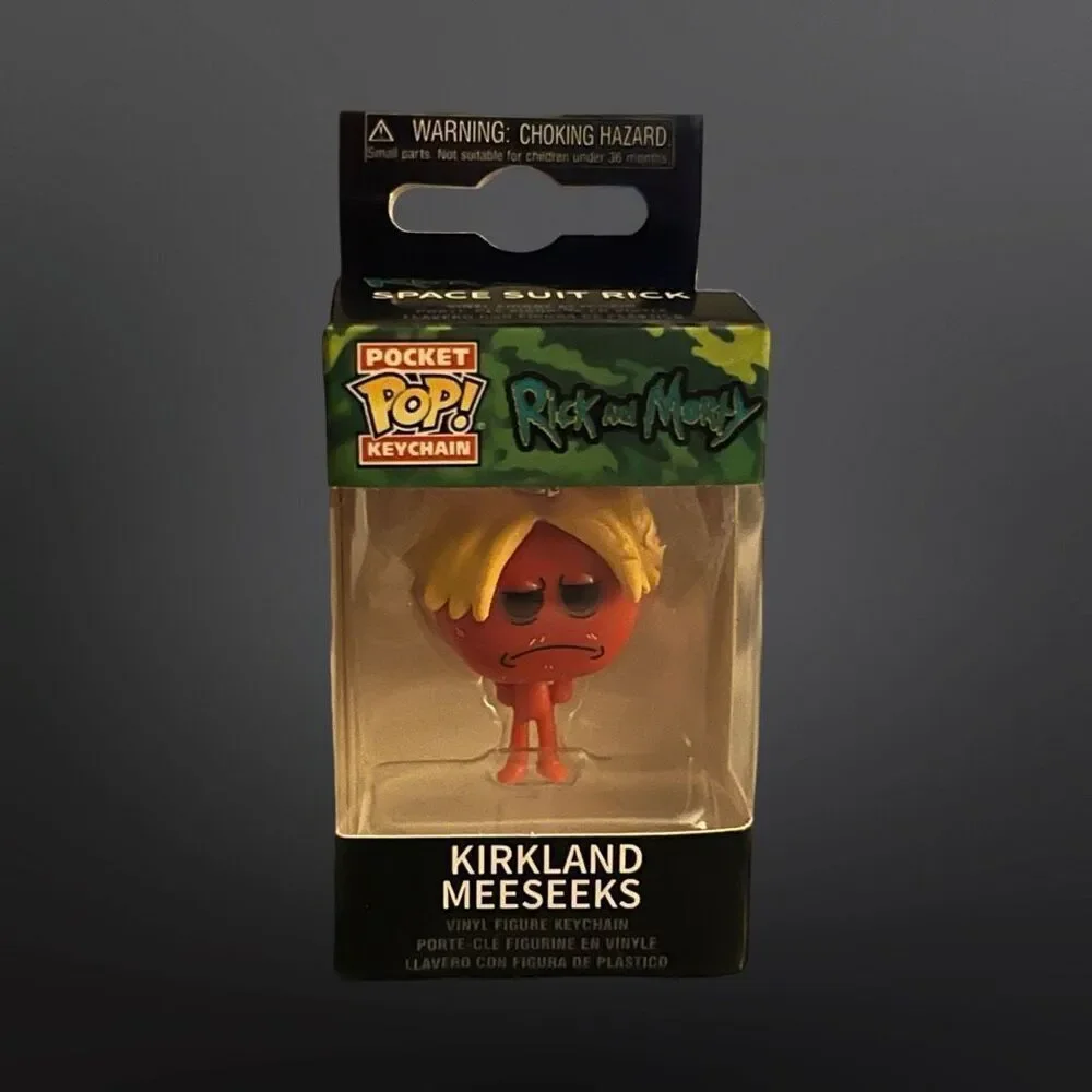 NIP Funko Pop! Keychain: Rick and Morty - Kirkland Meeseeks Figure B15